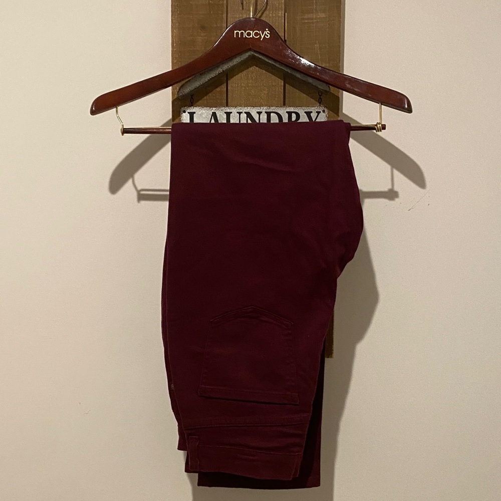 Gloria Vanderbilt Deep Red Pants